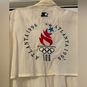 VINTAGE 1996 Olympics Starter windbreaker.